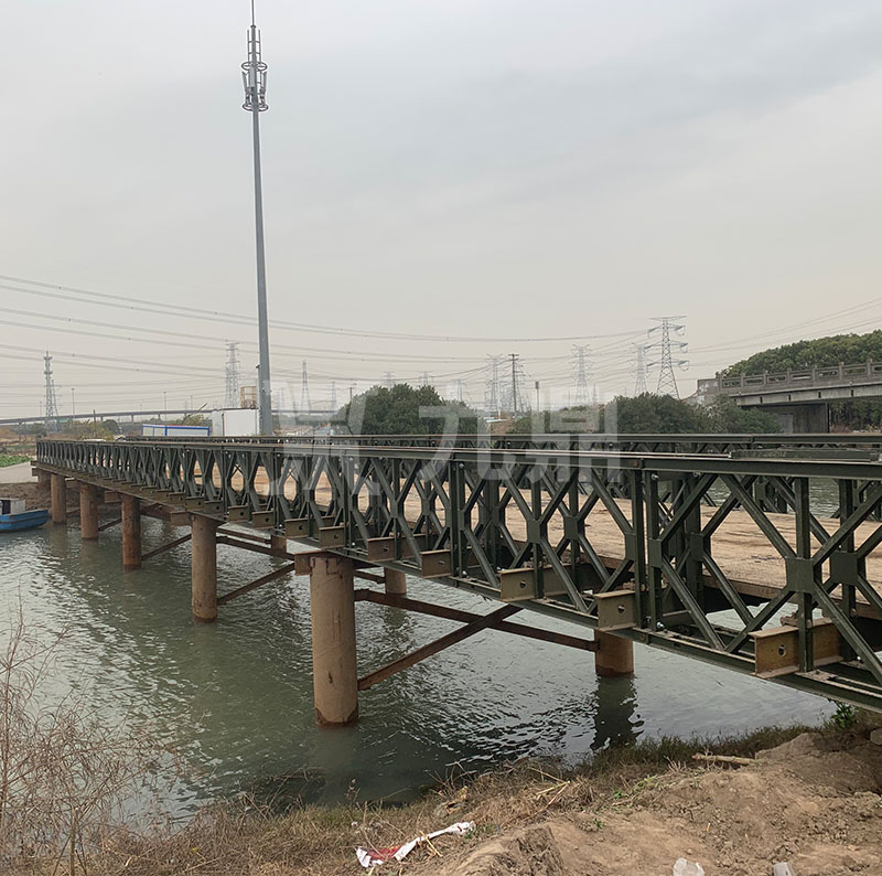 貝雷橋(qiao)連接(jie)的(de)特點(dian)